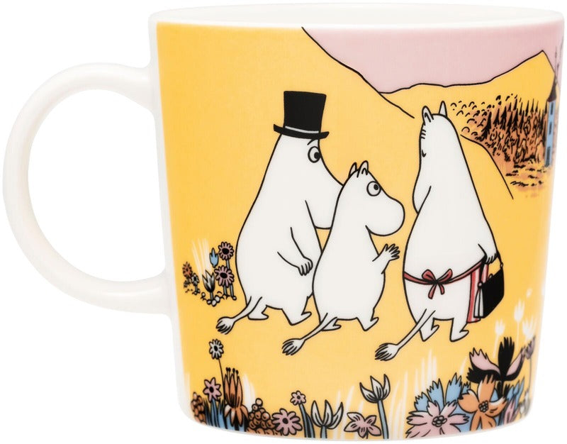 Moomin Arabia 姆明一家在一起 杯子 0,3L｜Moomin Arabia Muumi Perheen parissa muki 0,3L