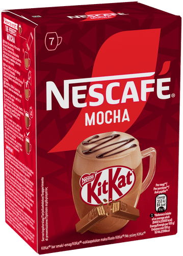 Nescafé KitKat Mocha 147g erikoispikakahvi｜Nescafé KitKat 摩卡 147g 特制速溶咖啡