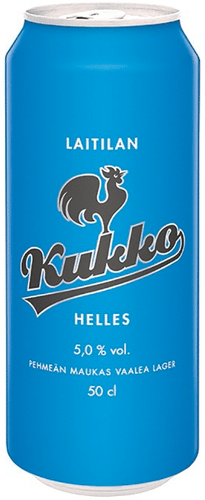 Laitilan Kukko Helles 5,0 til-% 0,5L olut