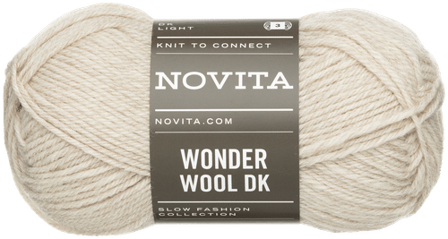 Novita Wonder Wool DK 毛线 50克 沙色 0581