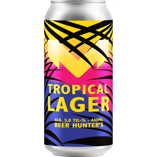 Mufloni Tropical Lager 0,44 l tlk 5 til- %｜Mufloni 热带饮料 0.44 升，含饮料5体积%