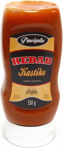Pimeäpullo 330g Kebabkastike
