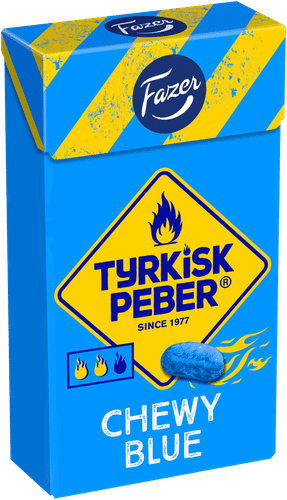 Fazer Tyrkisk Peber Chewy salmiakkipastilli 38g