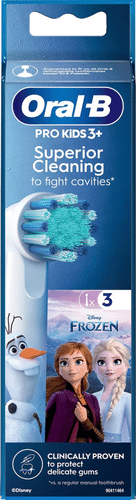 Oral-B PRO 3+ 儿童 蜘蛛侠/冰雪奇缘 3支替换刷头