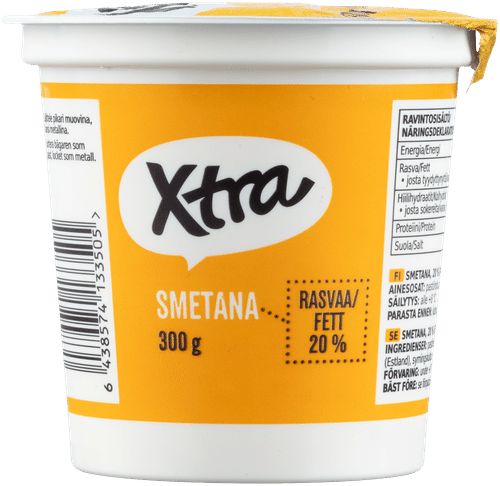 Xtra smetana 20 % 300 g