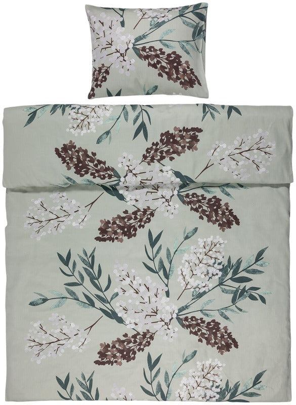 Pentik Joulun Hetki 被套套装 150x210厘米 + 50x60厘米 绿色｜Pentik Joulun Hetki pussilakanasetti 150x210 cm + 50x60 cm vihreä