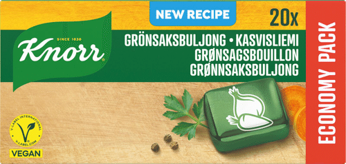 Knorr  Kasvis Liemikuutio  20x10g