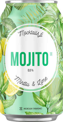 Nokian Panimo 无醇莫吉托 0.0% 0,33l｜Mocktail Mojito 0,0% 0,33l