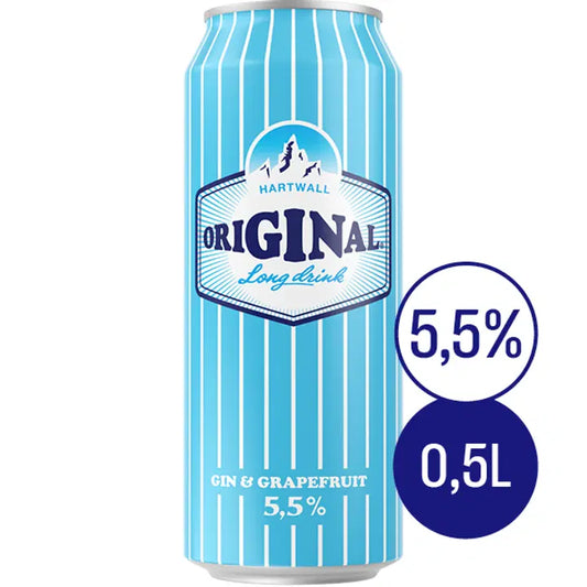 Hartwall Original Long Drink 5,5% 0,5 l｜Hartwall Original Long Drink 5.5% 0,5 l