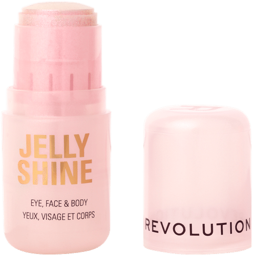 Revolution jelly shine eye, face & body monikäyttö meikkipuikko 5,5g ethereal  pink