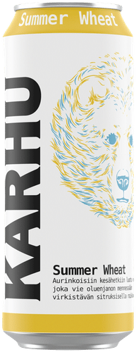 Karhu Summer Wheat olut 4,8 % tölkki 0,5 L