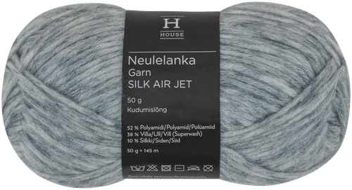 House 线 Silk Air Jet 50克 灰色混纺 3712
