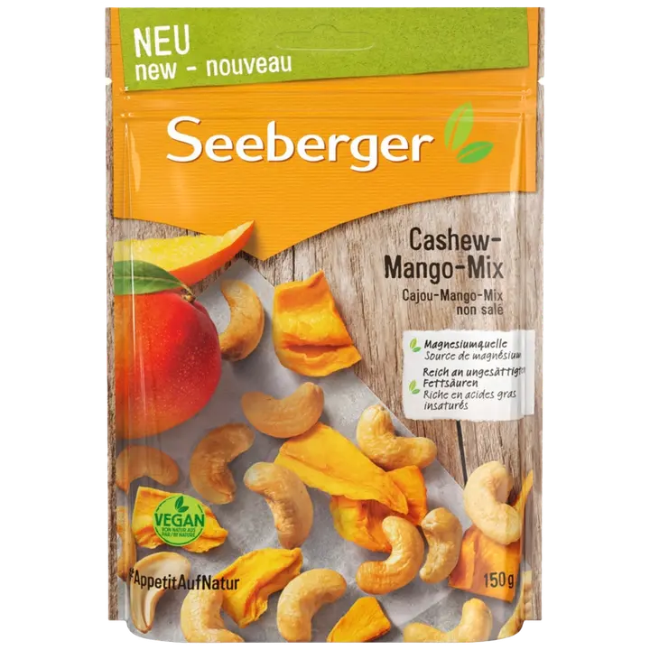 Seeberger Cashew & Mango mix 150g-Seeberger 腰果和芒果混合 150g