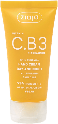 Ziaja C.B3维生素护手霜 50 ml｜Ziaja C.B3-vitamiini käsivoide 50 ml