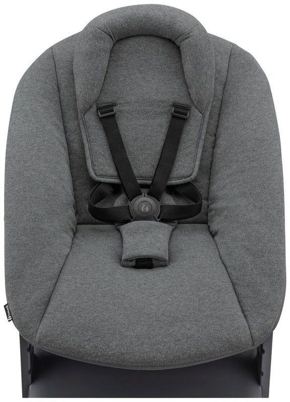 Hauck Alpha Newborn 深灰色餐椅套装｜Hauck syöttötuolisetti Alpha Newborn tummanharmaa