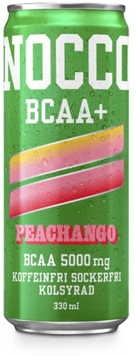 Nocco BCAA+ 桃芒果无咖啡因气泡能量饮料 330ml