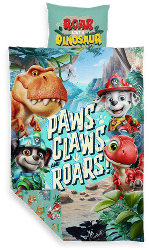 Paw Patrol 儿童中号被套套装 汪汪队立大功 120x160+40x60厘米｜Lasten junior pussilakanasetti Paw Patrol 120x160+40x60 cm