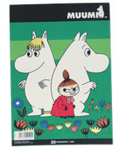 Muumi A4绘画本｜Muumi piirustuslehtiö A4