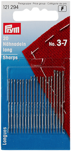 Prym 缝纫针组合 3-7号 Sharps 20支/包