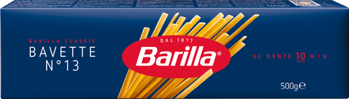 Barilla 硬粒小麦意面Bavette n.13 500g｜Barilla Bavette n.13 durumvehnästä valmistettu pasta 500g
