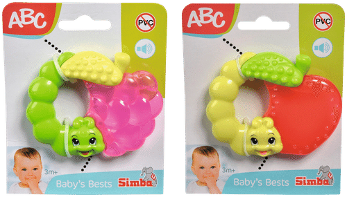 Simba Toys ABC Simba ABC 清凉水果牙胶，2款随机发货