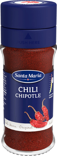 Santa Maria 奇波雷辣椒调味料，罐装 33g｜Santa Maria Chipotle Chili Pepper Chipotle Chilimauste, purkki 33g