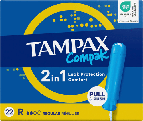 Tampax 22个 Compak Regular 卫生棉条
