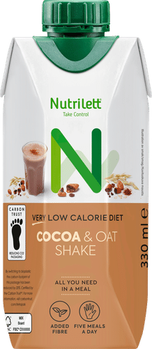 Nutrilett 可可燕麦代餐即饮奶昔 330ml