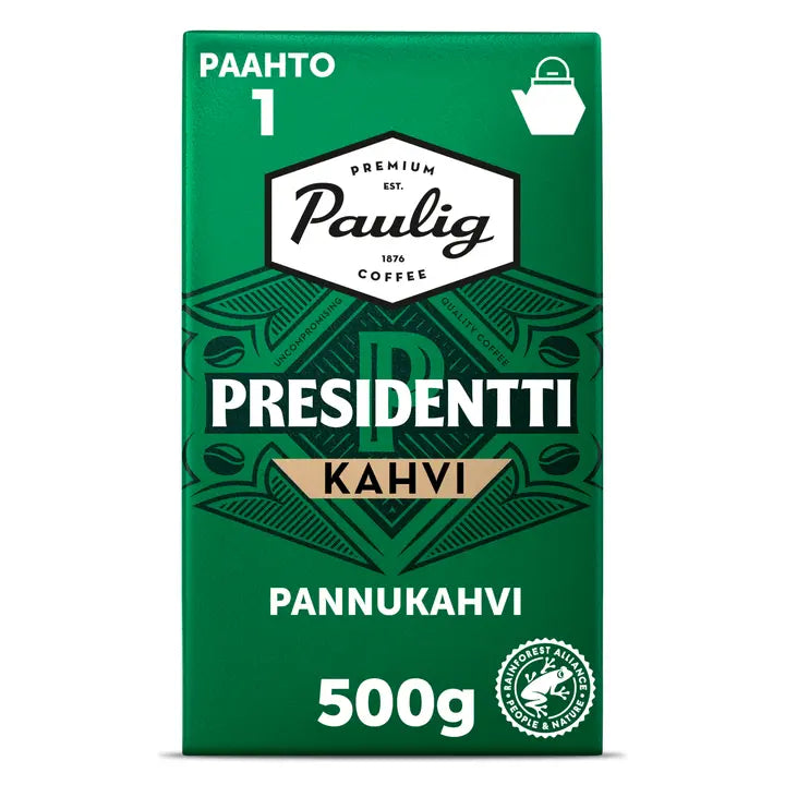 Paulig Presidentti kahvi pannujauhatus 500g｜Presidentti Paulig President 咖啡 平底锅研磨 500g