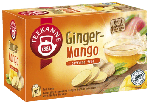 Teekanne Inkivääri mango yrttihauduke 20x1,75g｜Teekanne 姜芒果香草炖菜 20x1,75g