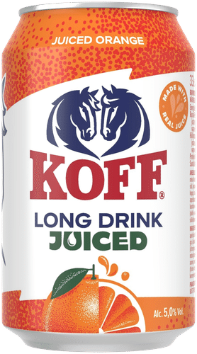 Koff 长饮 橙汁长饮 5% 罐装 0,33 L