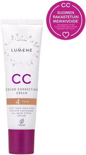 Lumene CC调色粉底液SK20 4古铜色 30 ml