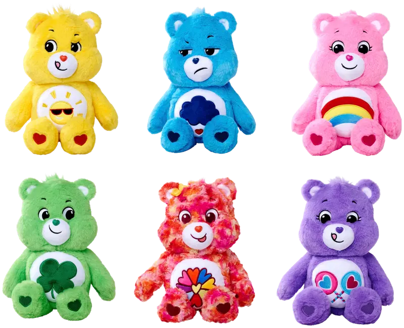 Care Bears Simba - Care Bears - 爱心熊 毛绒玩具 35厘米 混款 单只出售