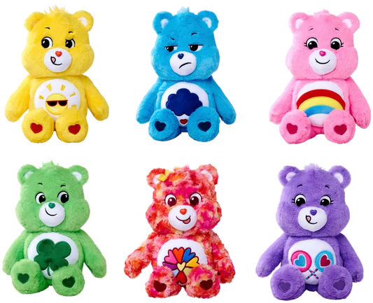 Care Bears Simba - Care Bears - 爱心熊 毛绒玩具 35厘米 混款 单只出售
