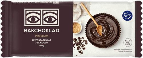Fazer Ögon 70% Premium leivontasuklaa 100g