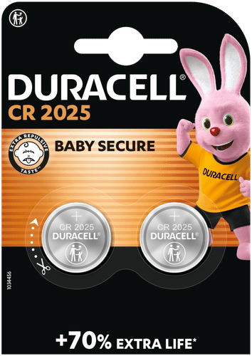 Duracell 2个 2025 纽扣电池