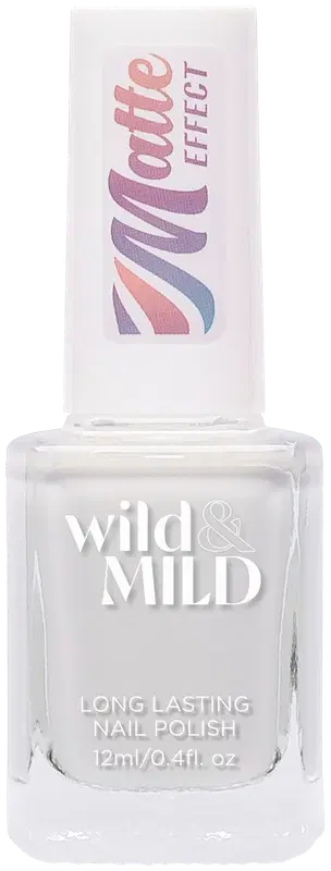 Wild&Mild 哑光指甲油 MT32 阿拉斯加 12 ml｜Wild&Mild Matte Effect nail polish MT32 Alaska 12 ml