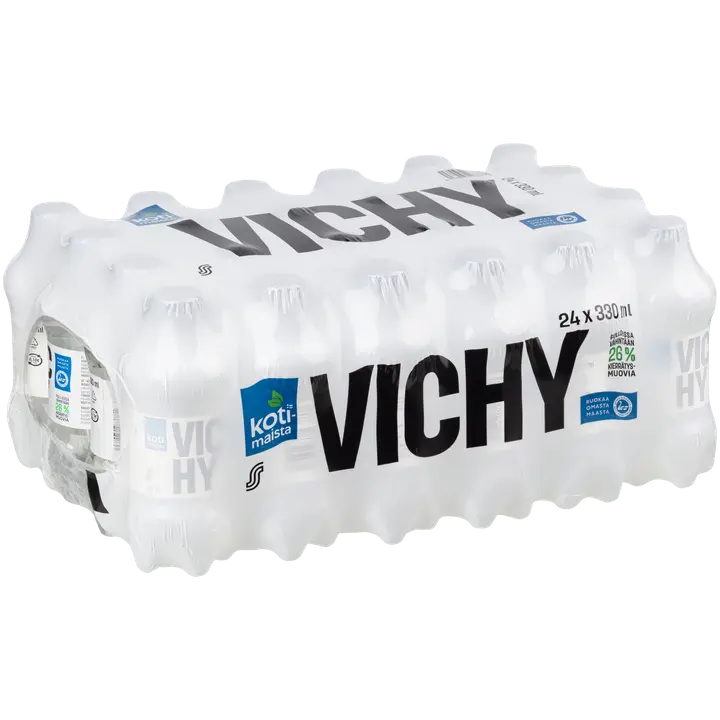 24 x Kotimaista Vichy kivennäisvesi 330 ml｜Kotimaista 24 x 国产维希矿泉水 330 ml