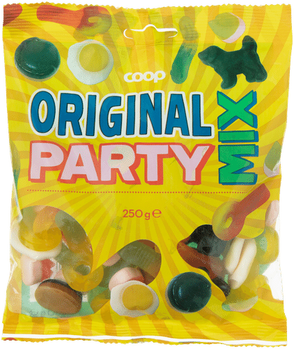 Coop 派对混合糖果组合 250 g｜Coop Party Mix makeissekoitus 250 g