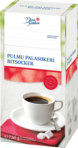 Dansukker Pulmu Palasokeri 750g｜Dansukker Pulmu 方糖 750g
