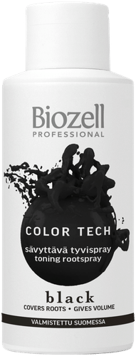 Biozell Color Tech 发根喷雾黑色 100ml