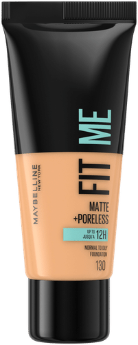 Maybelline New York Fit Me哑光无瑕粉底液130浅米色 30 ml