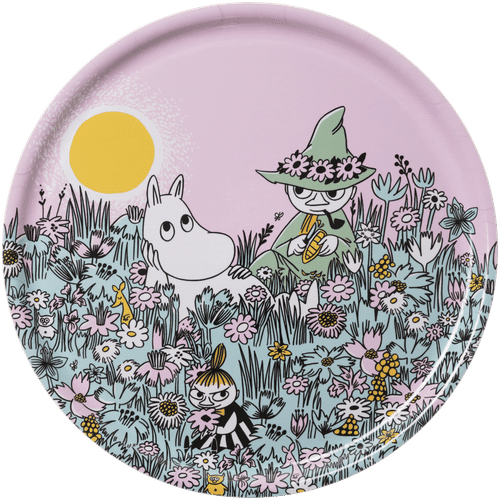 Moomin Arabia 35厘米 心形好友托盘