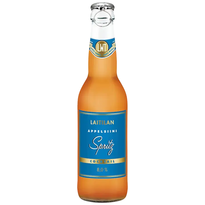 Laitilan Appelsiini Spritz Cocktail 8,0% 0,33L appelsiininmakuinen juomasekoitus｜Laitilan Orange Spritz 鸡尾饮品 8.0% 0.33L 橙味混合饮料
