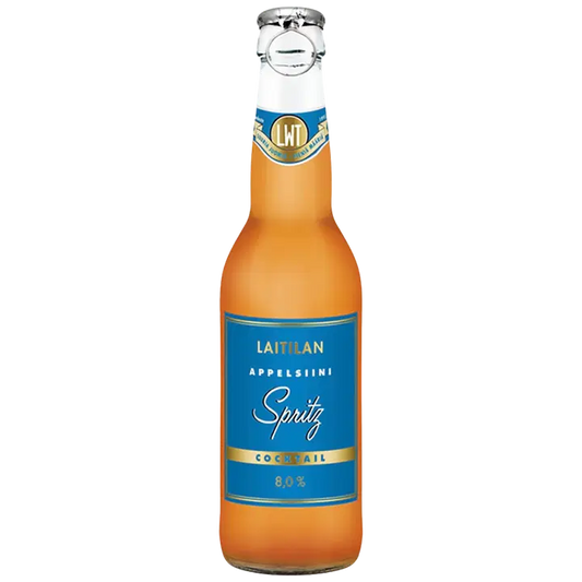 Laitilan Appelsiini Spritz Cocktail 8,0% 0,33L appelsiininmakuinen juomasekoitus｜Laitilan Orange Spritz 鸡尾饮品 8.0% 0.33L 橙味混合饮料