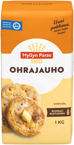 Myllyn Paras Ohrajauho 1 kg｜Myllyn Paras 大麦粉 1 kg