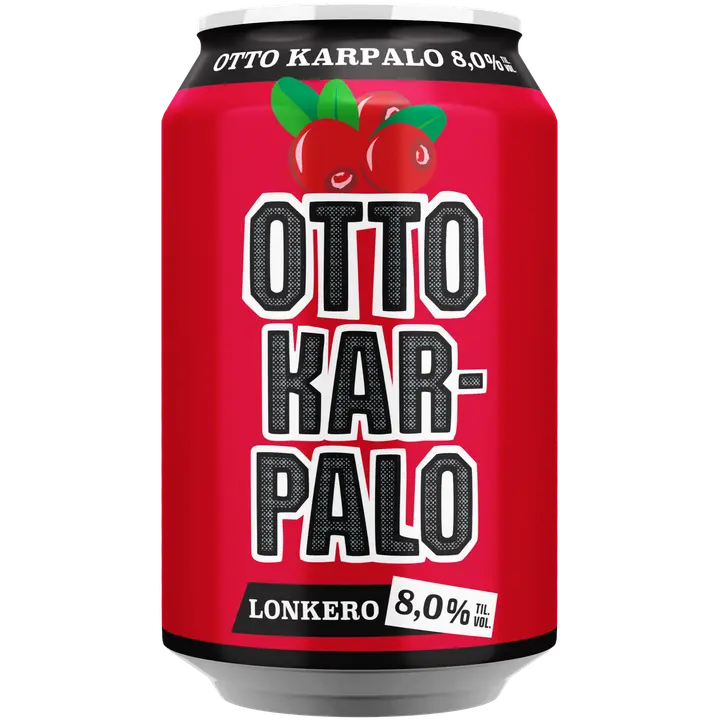 Otto Karpalo 8% 0,33 l｜Otto 蔓越莓 8% 0,33 l