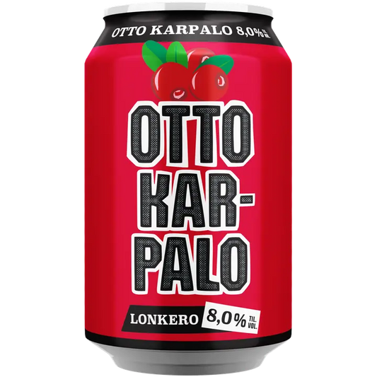 Otto Karpalo 8% 0,33 l｜Otto 蔓越莓 8% 0,33 l