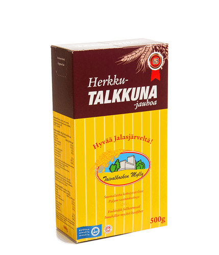 Herkkutalkkunajauho 500g, Taivalkosken Mylly｜Herkkutalkkuna 面粉500g，泰瓦科斯基磨坊