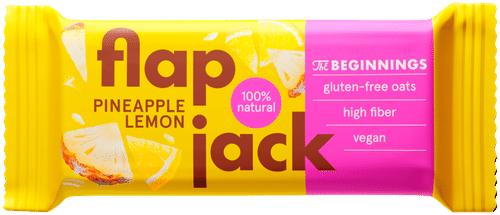 The Beginnings Flap Jack Ananas Sitruuna  60g｜The Beginnings 菠萝柠檬煎饼块 60g